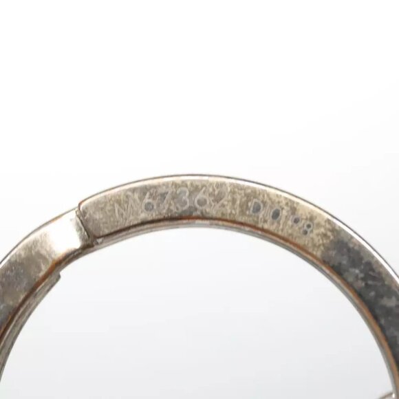 LOUIS VUITTON Charm metal Silver LV Auth - Picture 6 of 10
